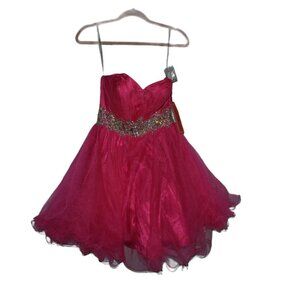 NWT Star box Pink Gown Dress Formal Medium